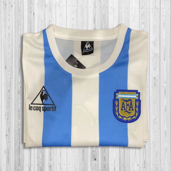 Retro Jersey - Argentina 1986 - Image 3