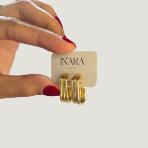 Three Lines Semi Hoop